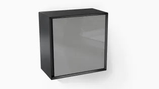 Glass (Гласс), цвет Черный+серый