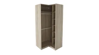Keep (Кип), угловой модуль 53*236*58, модуль 100*236*58, набор 2, цвет Дуб новато светлый