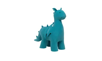 Dinosaur (Динозавр), цвет Морская волна