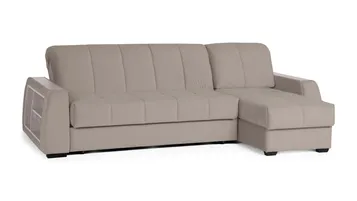 Домо Про с анатомическим матрасом и полками Ясень, стежка квадрат